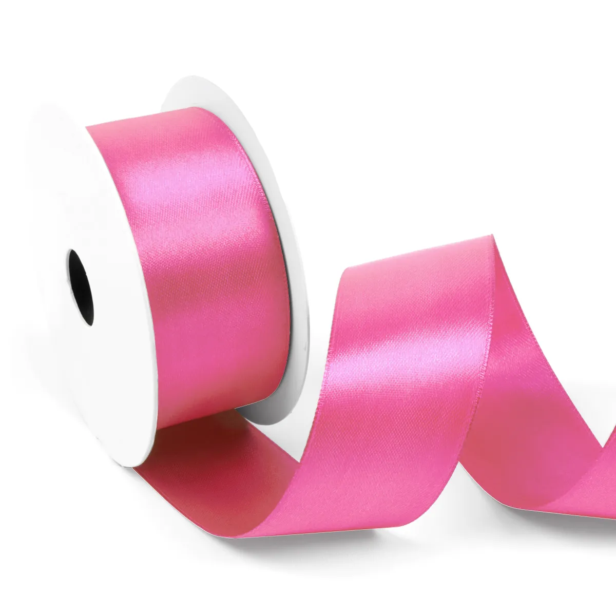 Satijnlint 38 mm pink (25 meter)