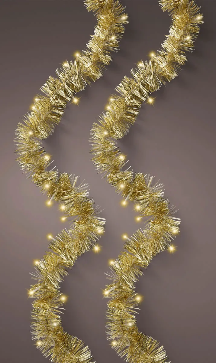 Guirlande goud met 60 LED (3 meter)
