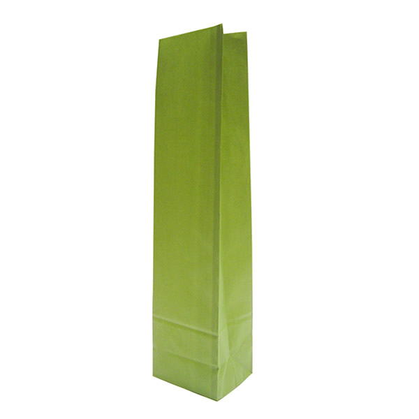 Wijnfleszakken groen 10 x 41 + 8 cm (50 stuks)