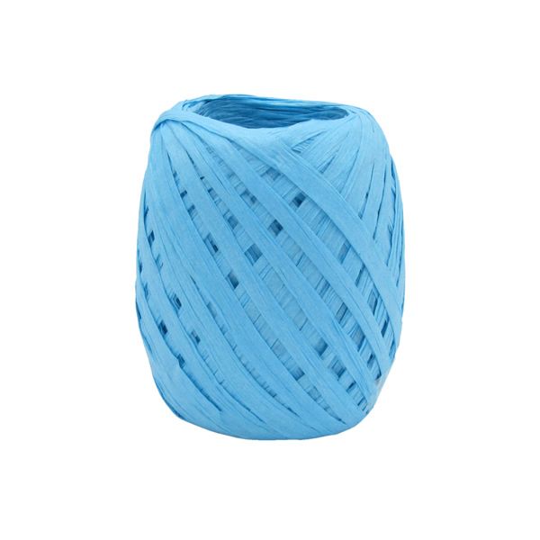 Raffia lint turquoise 5 mm (50 meter)