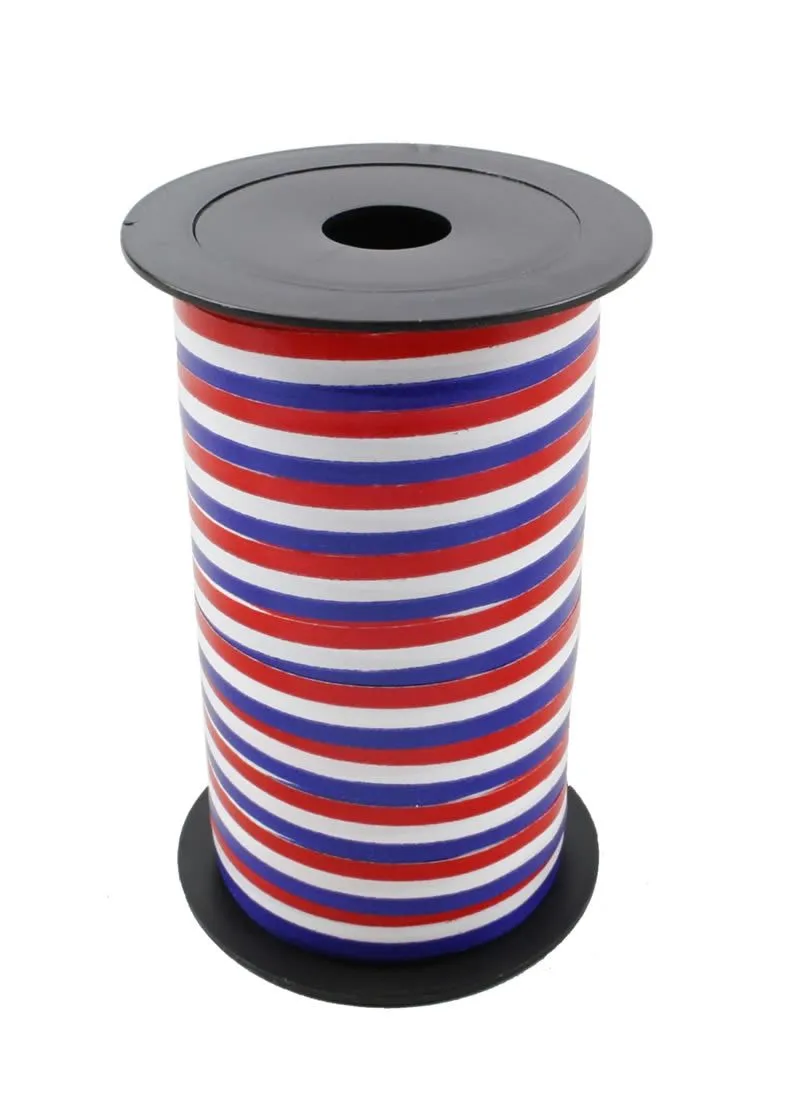 Krullint rood wit blauw 10 mm (250 meter)