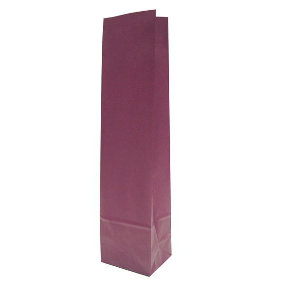 Wijnfleszakken bordeaux 10 x 41 + 8 cm (50 stuks)