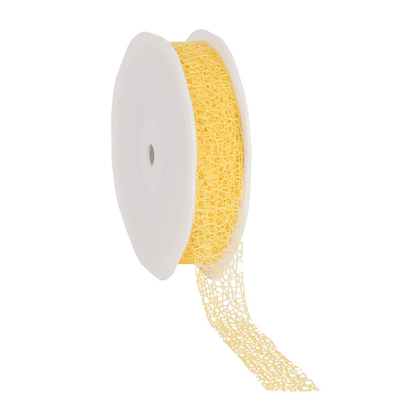 Honeycomb lint geel 25 mm (20 meter)