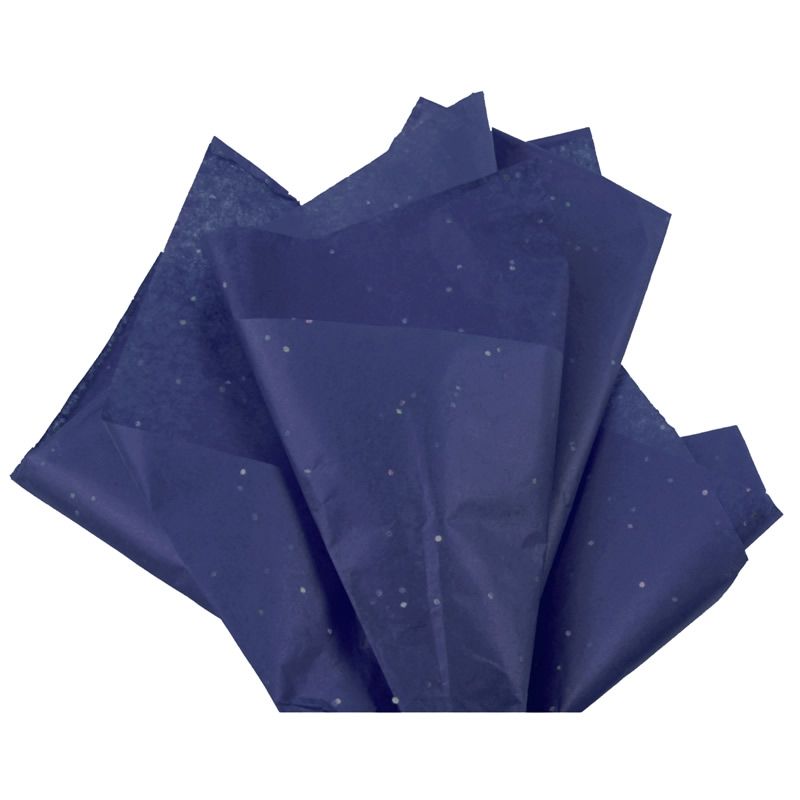 Vloeipapier gemstones donker blauw 50 x 70 cm (240 vellen)