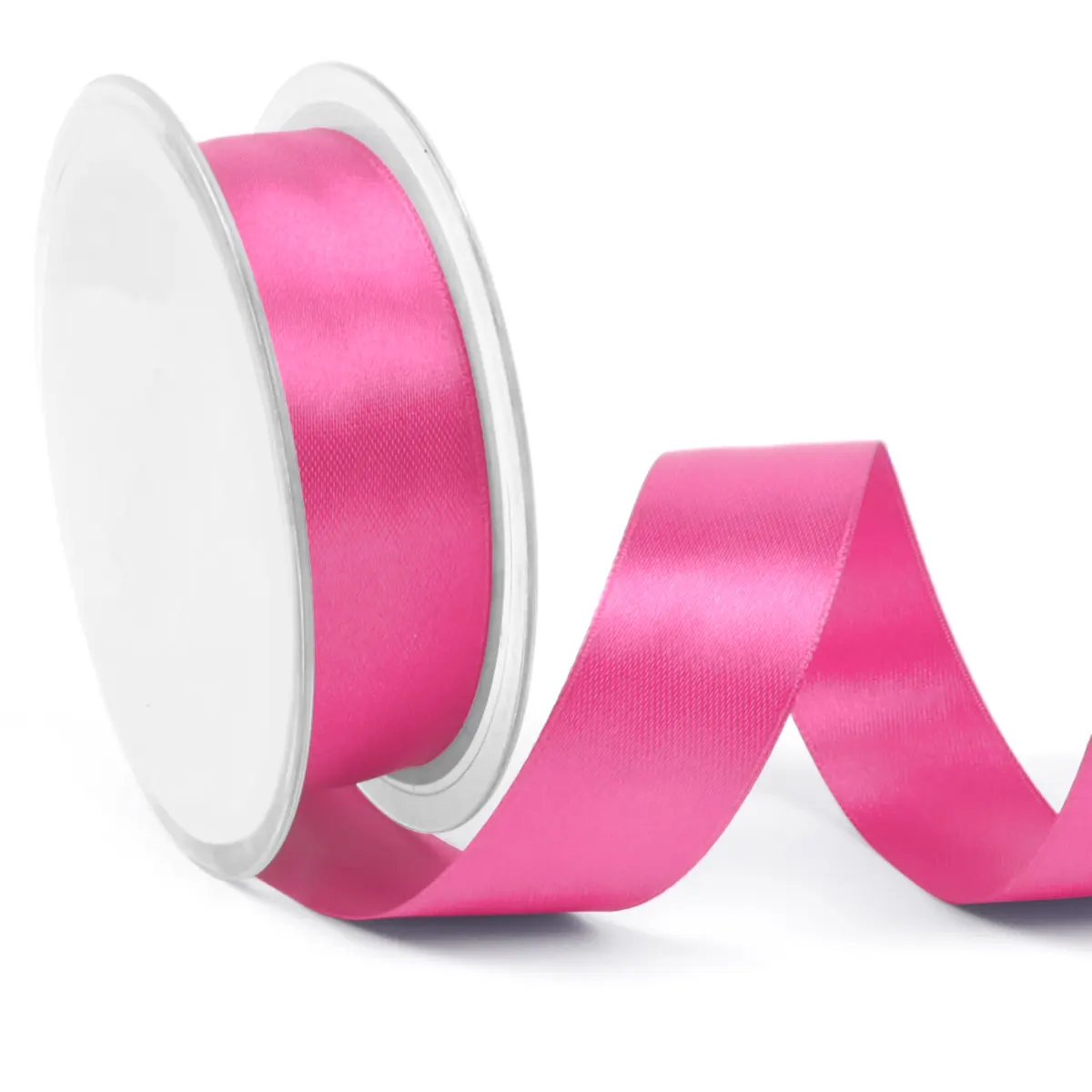 Satijnlint pink 25 mm (25 meter)