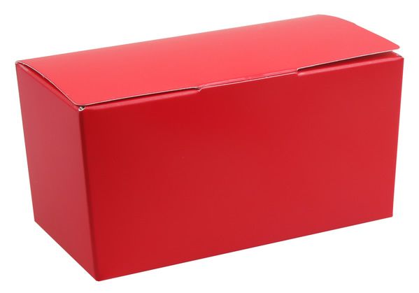 Ballotin met klepsluiting rood 250 gram (25 stuks)