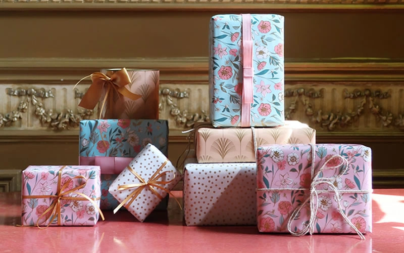 Geschenkpapier Draagtassen