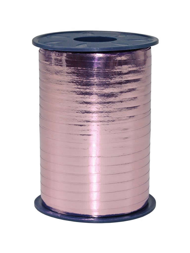 Krullint metallic roze 5 mm (400 meter)