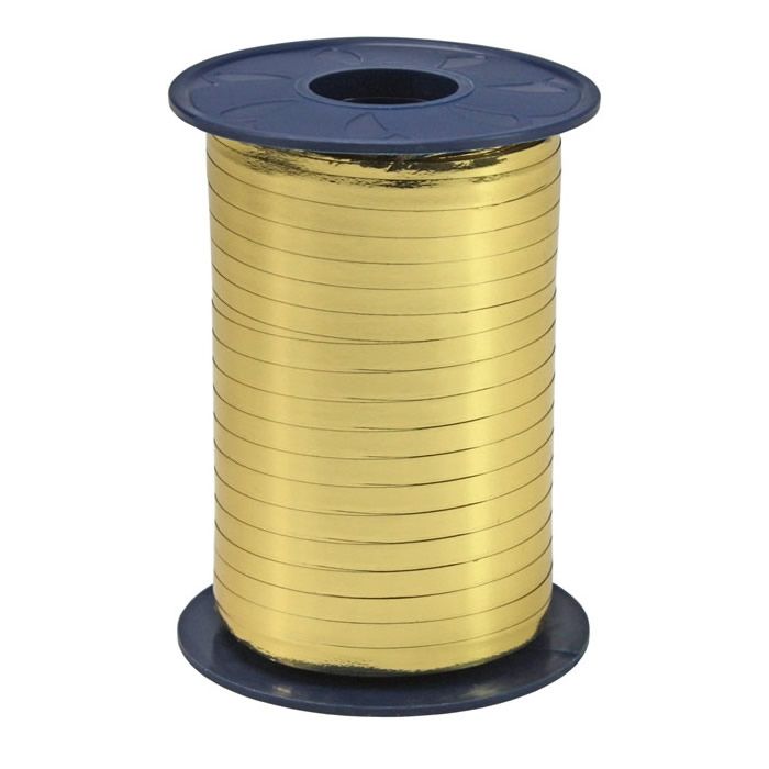 Krullint metallic goud 5 mm (400 meter)