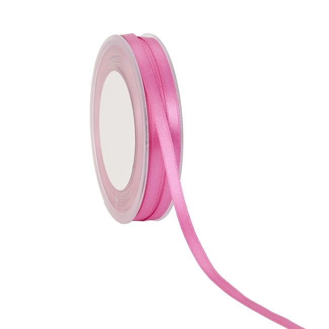 Satijnlint 6 mm pink (50 meter)