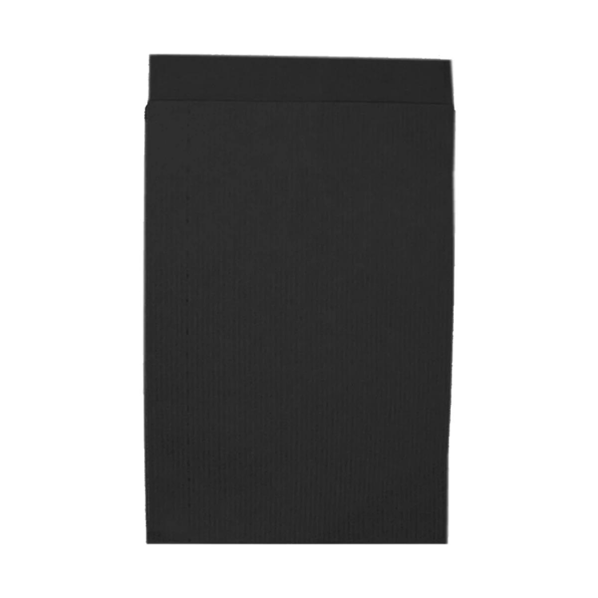 Kraftzakjes zwart dubbelzijdig 7 x 13 cm (200 stuks)