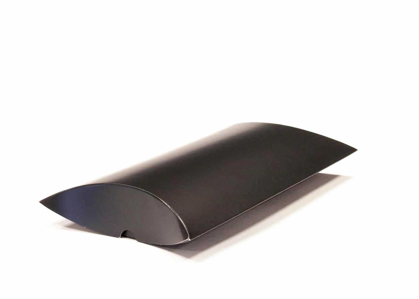 Gondeldoosjes zwart 19 x 15 + 3 cm (25 stuks)