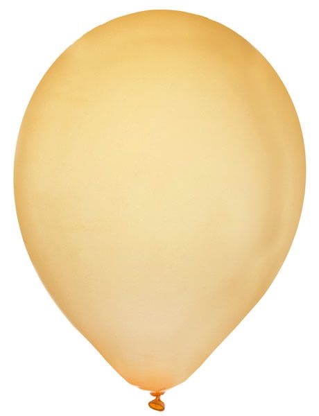 Ballonnen metallic goud 23 cm (8 stuks)