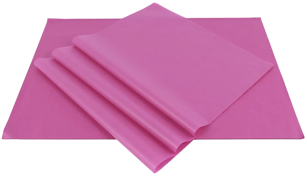 Vloeipapier fuchsia 25 x 37 cm (480 vellen) Vloeipapier fuchsia 25 x 37 cm (480 vellen)