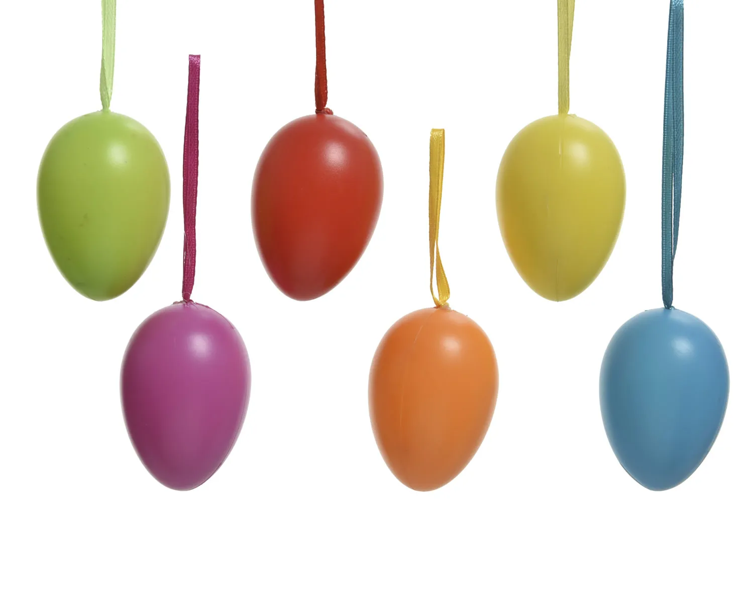 Paaseieren set gekleurd 6 cm (6 stuks) Paaseieren set gekleurd 6 cm (6 stuks)