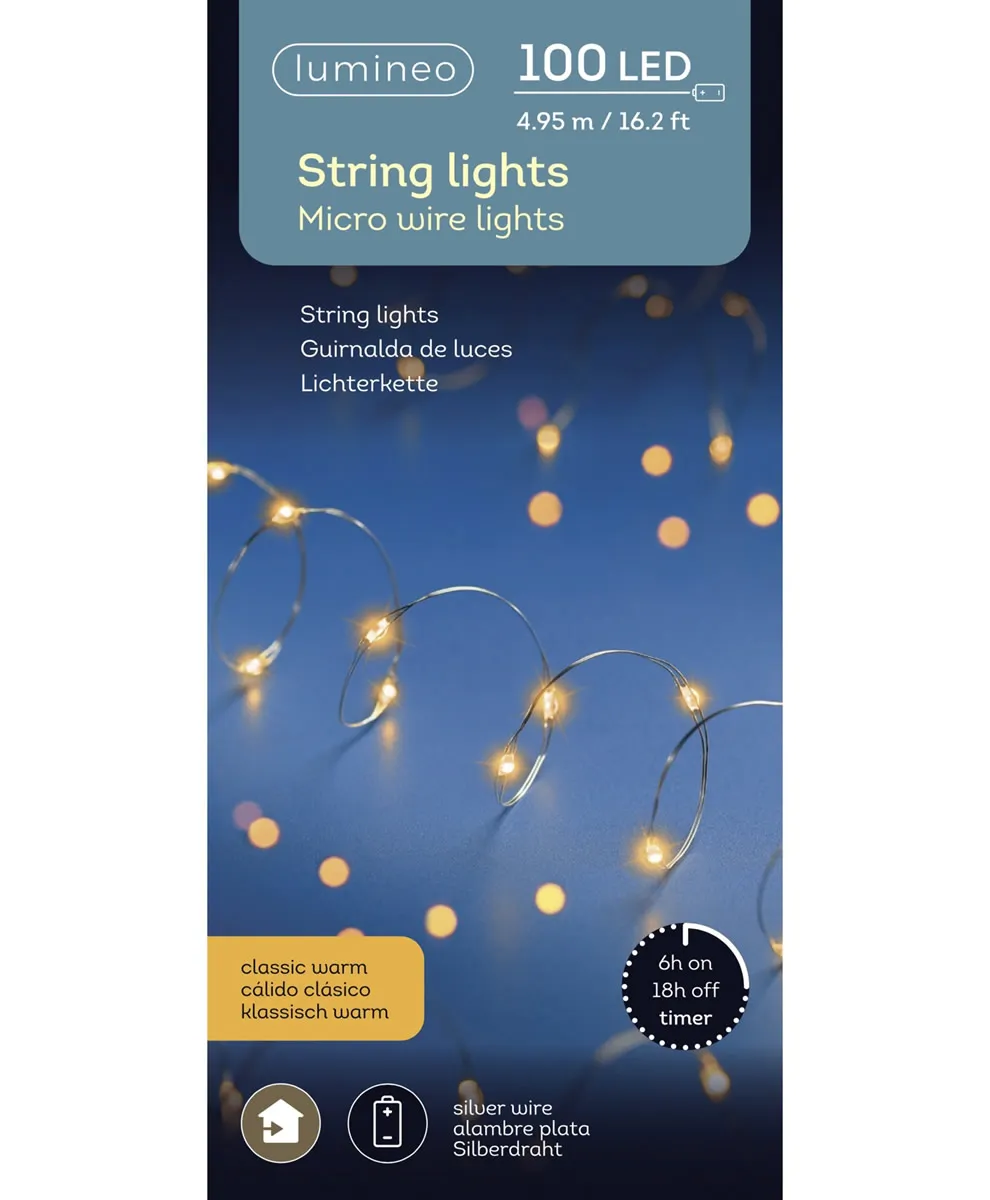 Kerstverlichting classic warm 100 LED (4,95 meter) Kerstverlichting classic warm 100 LED (4,95 meter)