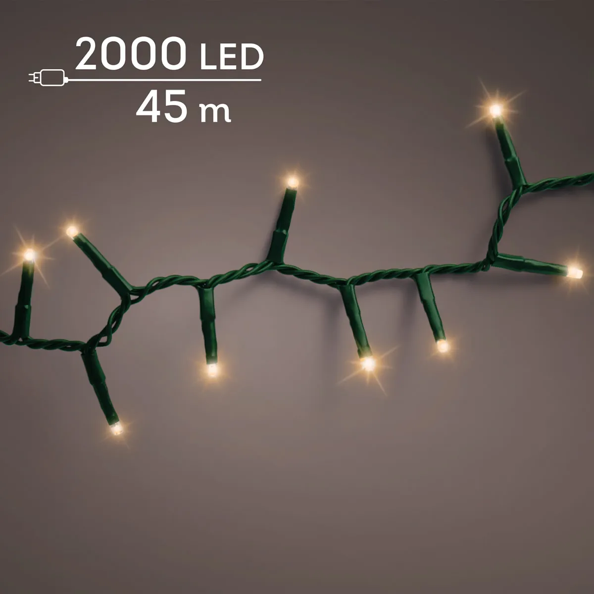 Kerstverlichting classic warm 2000 LED (45 meter) Kerstverlichting classic warm 2000 LED (45 meter)