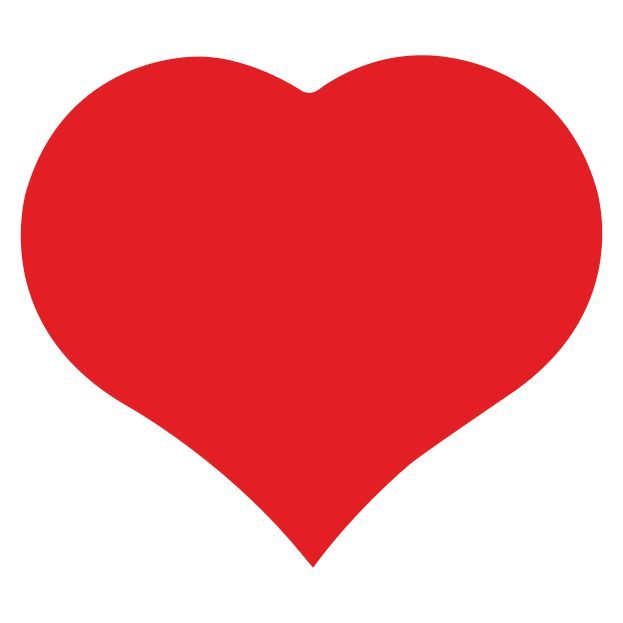 Wensetiket hart rood (500 stuks)