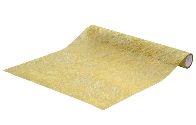 Tafelloper metallic goud 30 cm (2,5 meter)