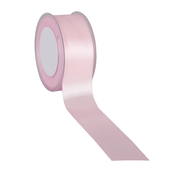 Satijnlint 38 mm roze (25 meter)