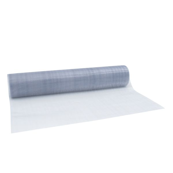 Tafelloper organza zilver 28 cm (10 meter)