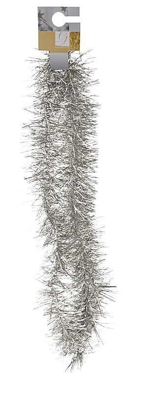 Kerstslinger zilver (180 cm)
