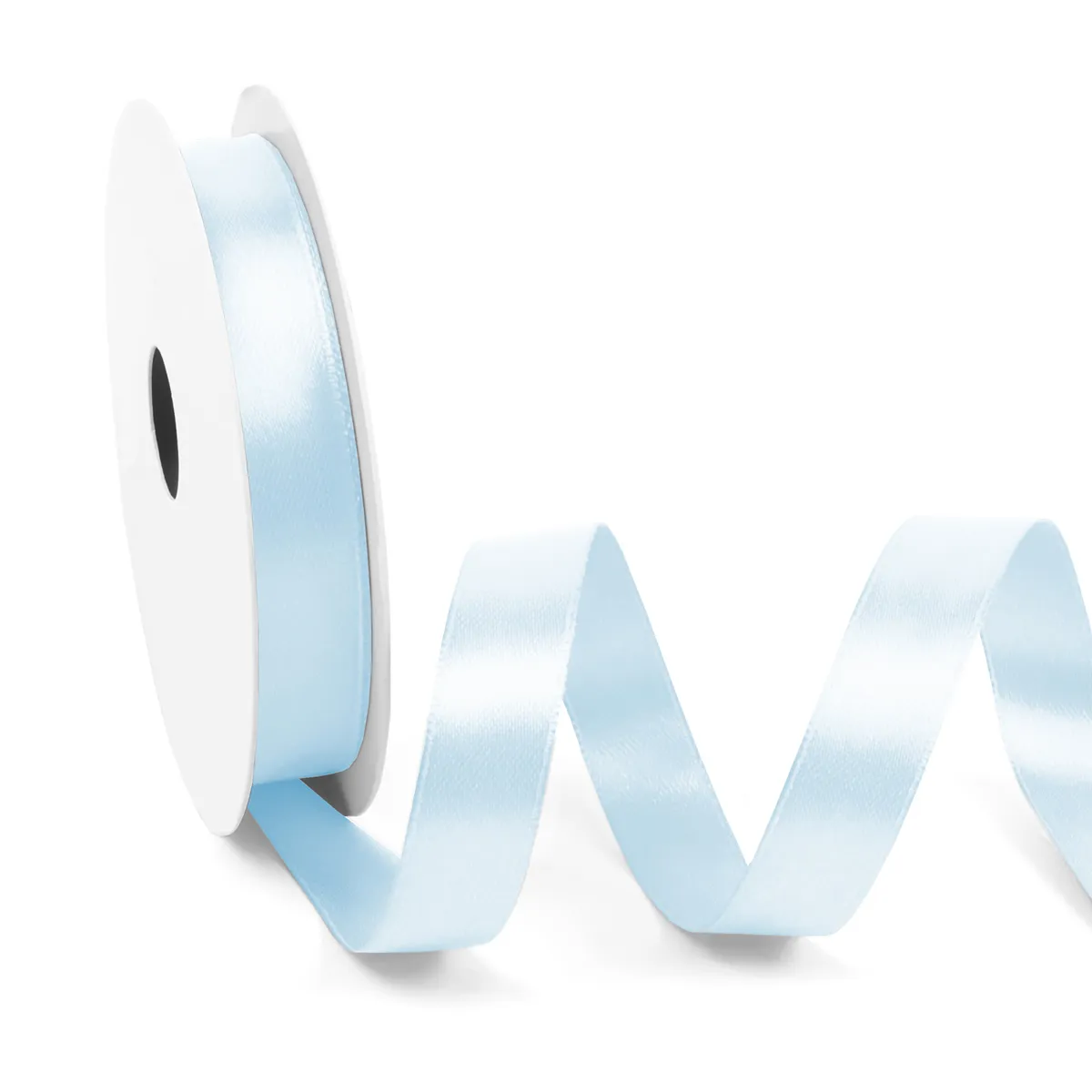 Satijnlint 15 mm lichtblauw (25 meter)
