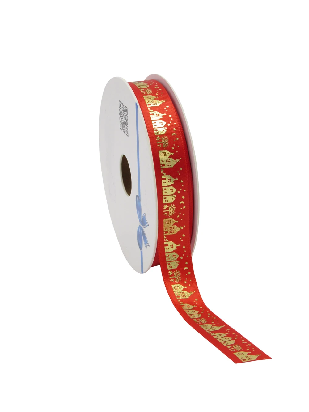 Sinterklaas satijnlint pakjesavond 15 mm (25 meter) Sinterklaas satijnlint pakjesavond 15 mm (25 meter)