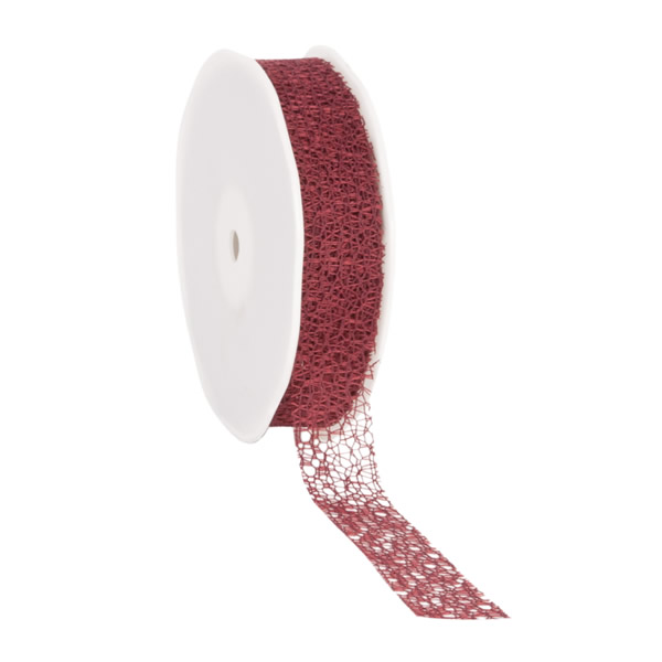 Honeycomb lint bordeaux 25 mm (20 meter)