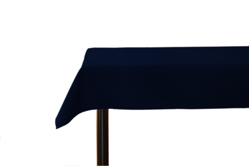 Tafelkleed donker blauw 130 x 220 cm