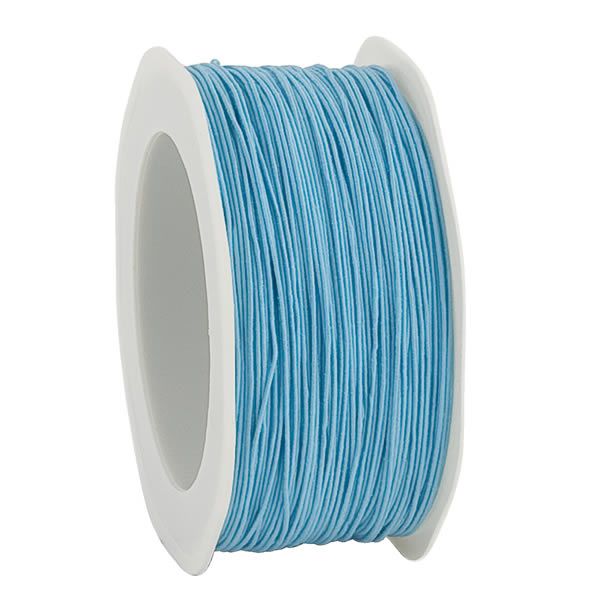 Decoratie draad turquoise 1 mm (100 meter)