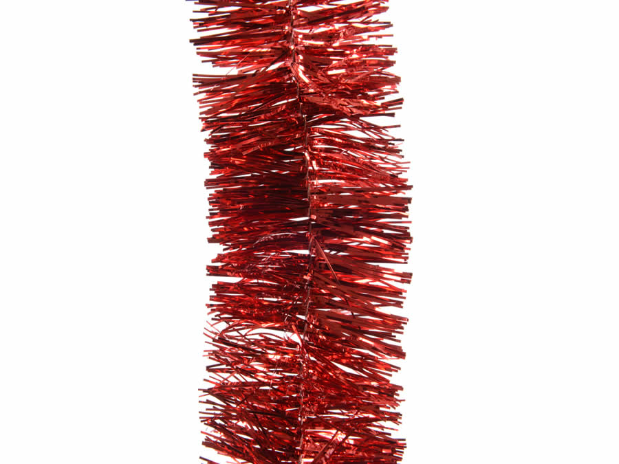 Guirlande rood 270 cm (1 stuk)