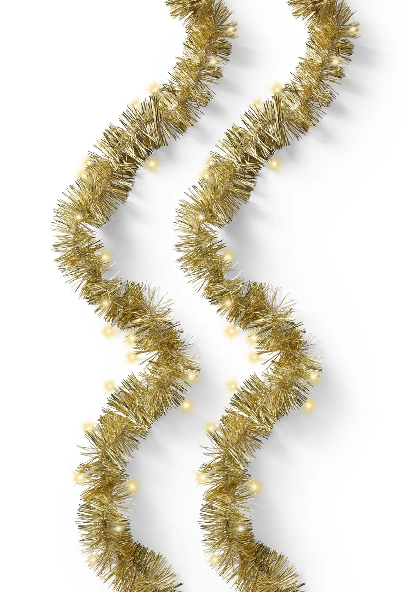 Guirlande goud met 60 LED (3 meter)