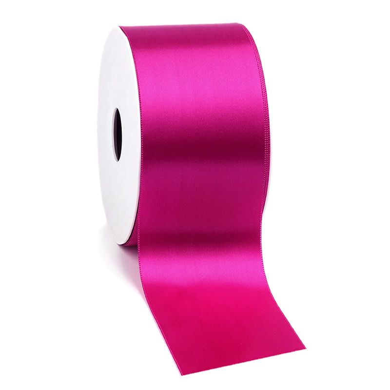 Satijnlint 70 mm magenta (25 meter)