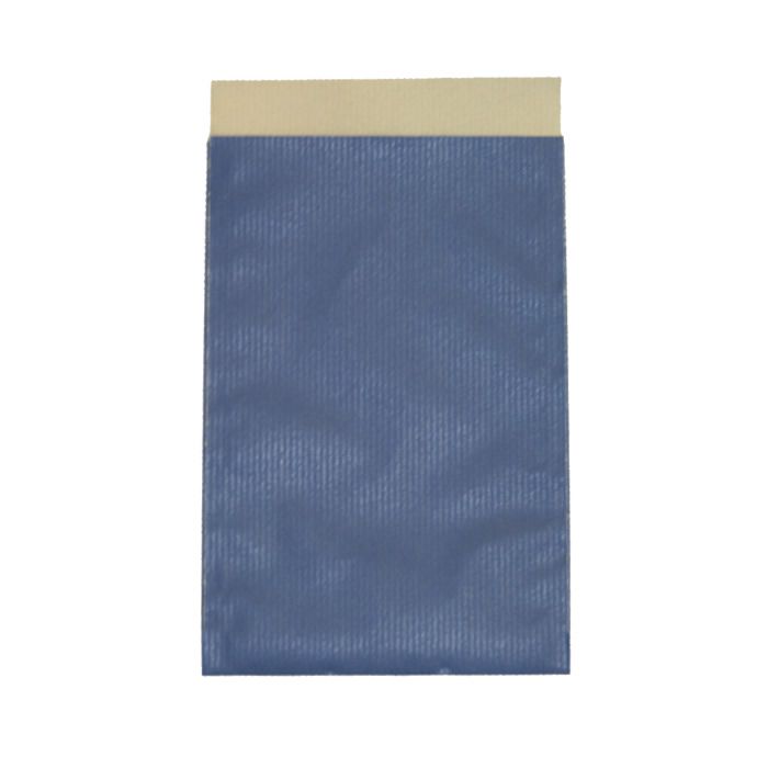 Kraft zakjes donkerblauw 7 x 13 cm (200 stuks)