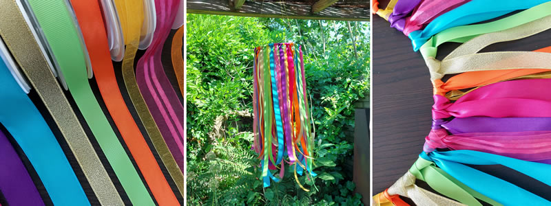 DIY - Linten Windgong maken