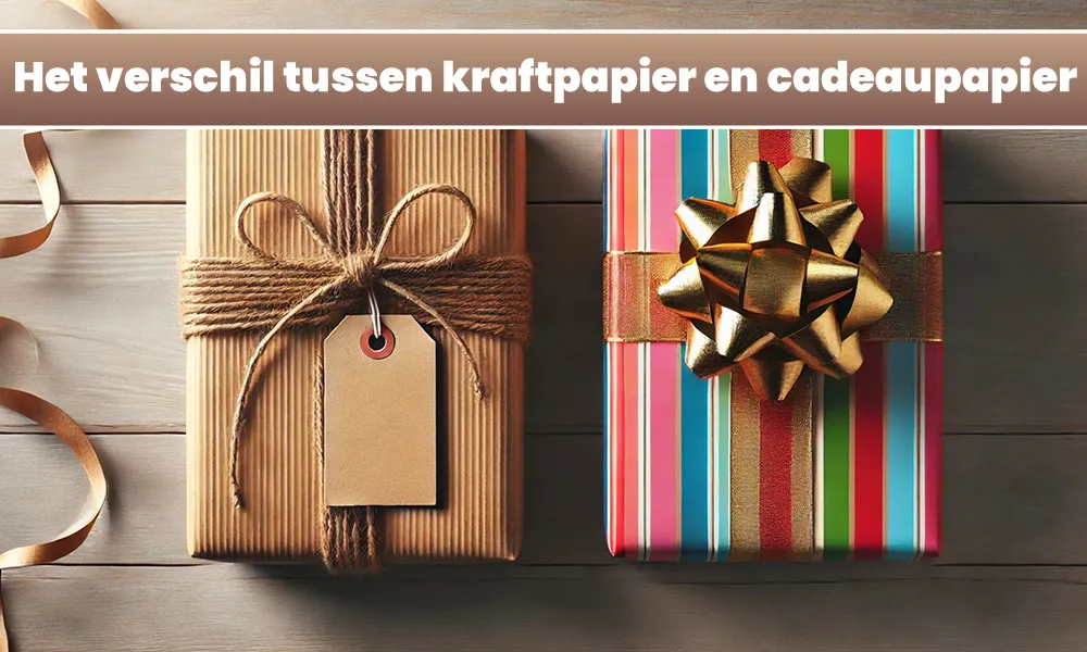Verschil kraftpapier inpakpapier