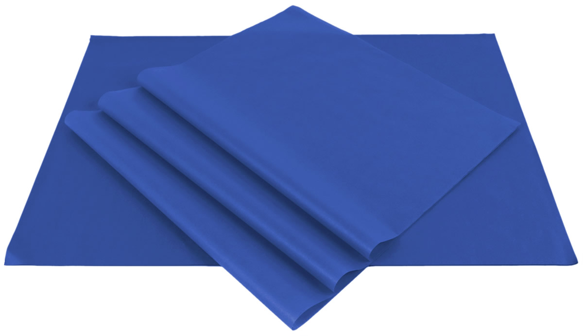 Vloeipapier kobalt blauw 25 x 35 cm (480 vellen)