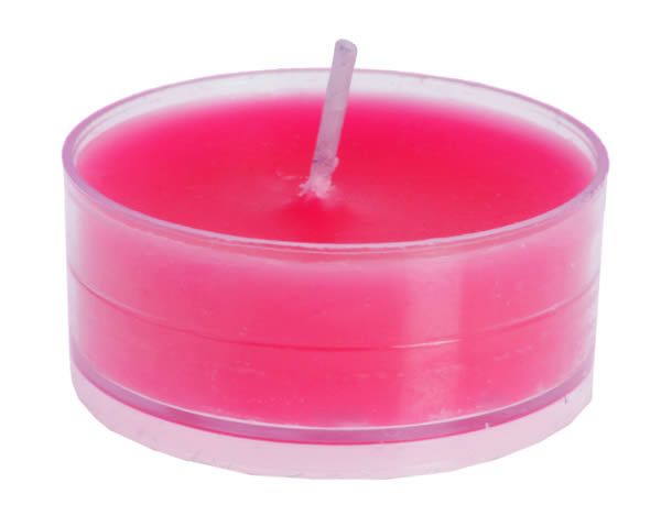 Waxinelichtjes fuchsia 3,5 cm (4 stuks)