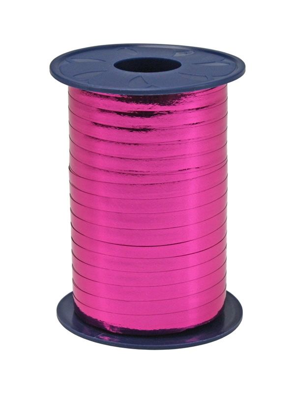 Krullint metallic fuchsia 5 mm (400 meter)