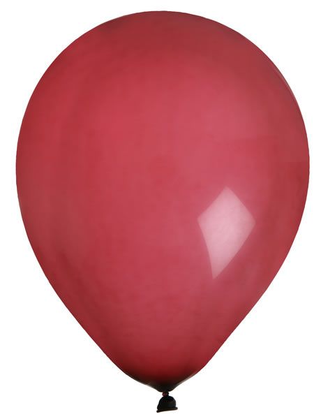 Ballonnen bordeaux 23 cm (8 stuks)