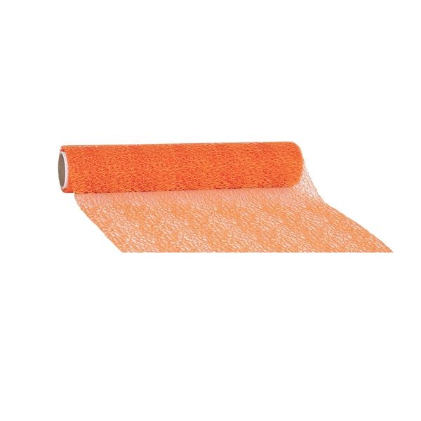 Tafelloper honeycomb oranje 28 cm (2,5 meter)