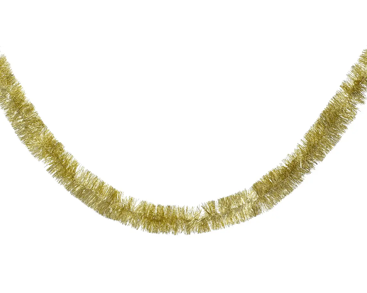 Guirlande goud 270 cm (1 stuk)