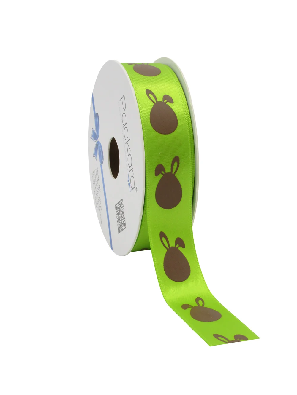 Cadeaulint chocolade haasje groen 23 mm (25 meter) Cadeaulint chocolade haasje groen 23 mm (25 meter)