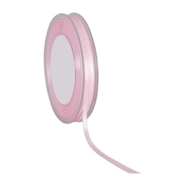 Satijnlint 3 mm roze (50 meter)