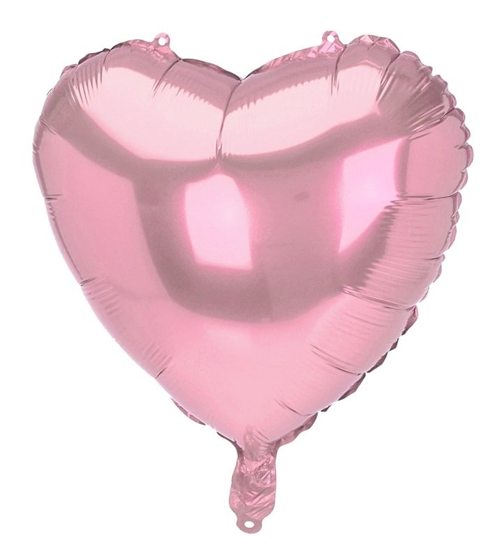 Folie ballon hart roze (46 cm)