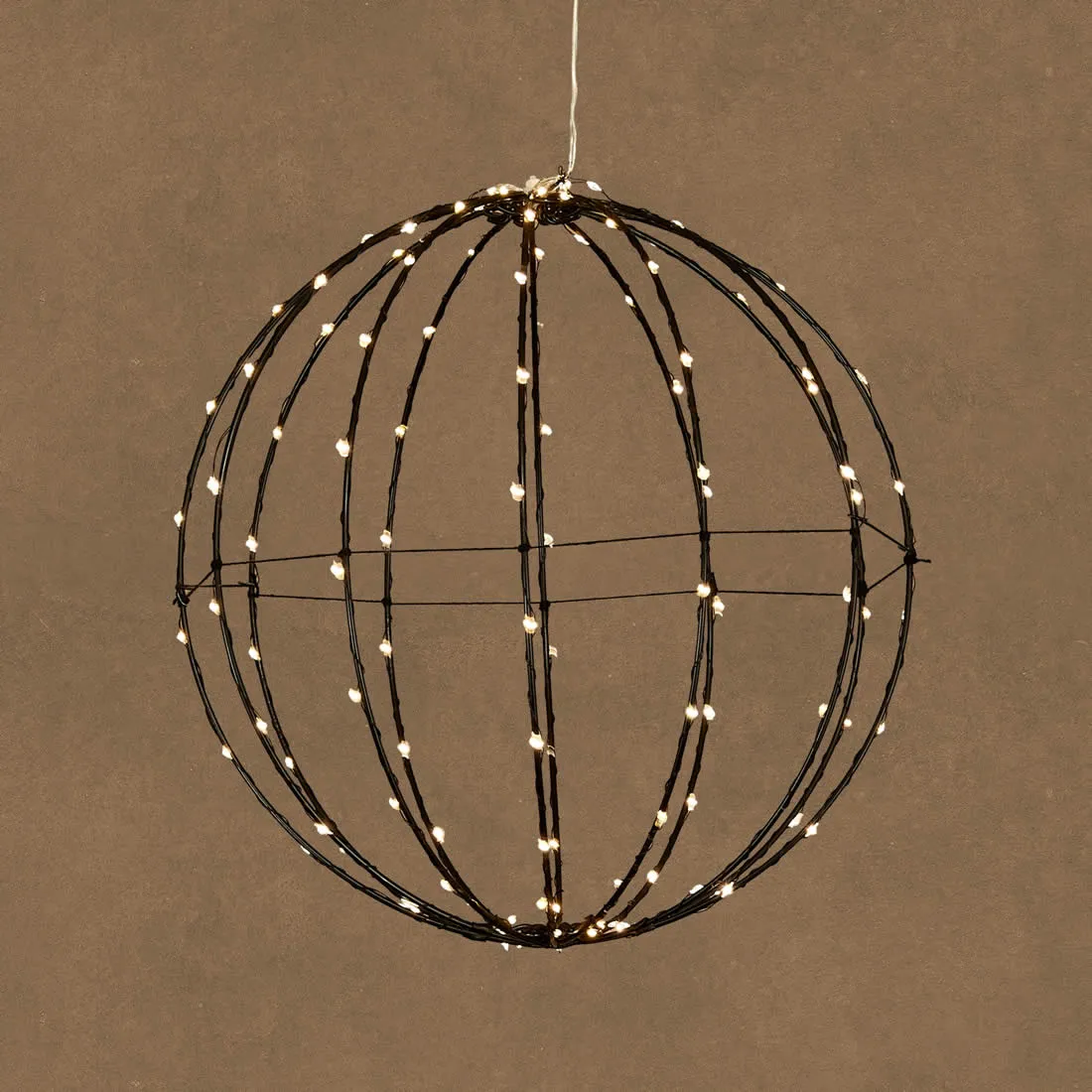 Led lichtbol 144 led zwart 38 cm (per stuk) Led lichtbol 144 led zwart 38 cm (per stuk)