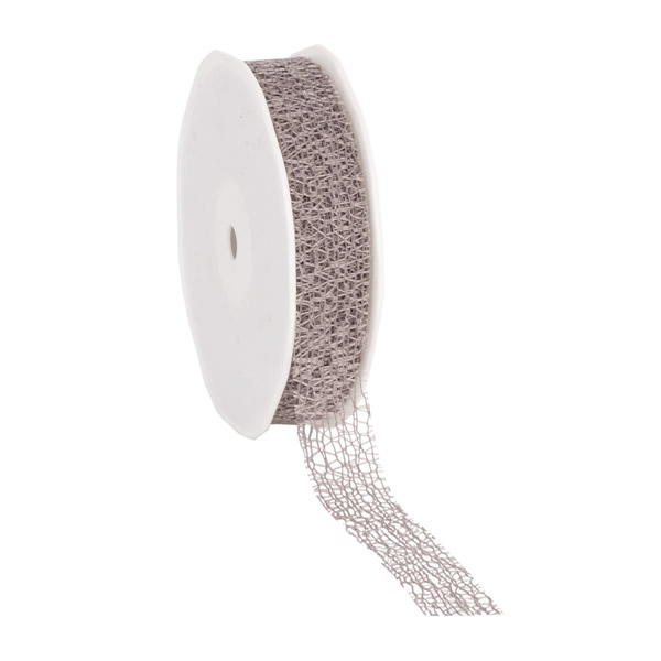 Honeycomb lint taupe 25 mm (20 meter)