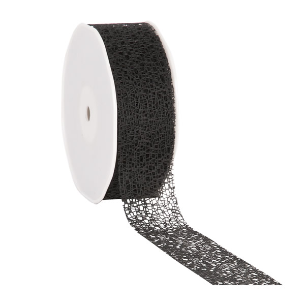 Honeycomb lint zwart 38 mm (20 meter)