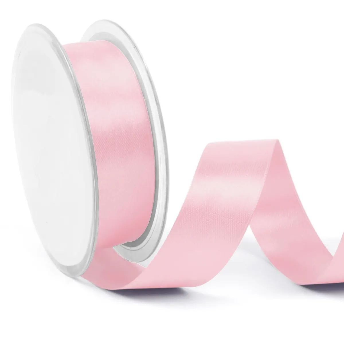 Satijnlint roze 25 mm (25 meter)